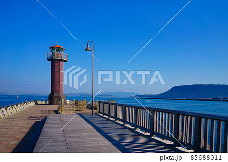 赤灯台 香川県高松港 赤灯台 香川県高松港 85688011