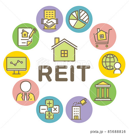 REIT（不動産投資信託）　ロゴ 85688816
