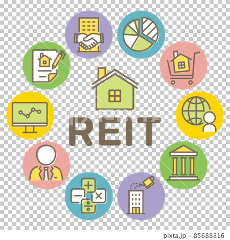REIT（不動産投資信託）　ロゴ 85688816