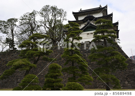 皇居　江戸城　富士見櫓 85689498
