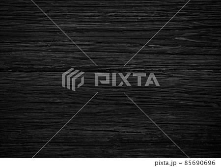 Black wood color texture horizontal for background. Surface light clean of table top view. Natural patterns for design art work and interior or exterior. Grunge old white wood board wall pattern. Black wood color texture horizontal for background. Surface light clean of table top view. Natural patterns for design art work and interior or exterior. Grunge old white wood board wall pattern. 85690696