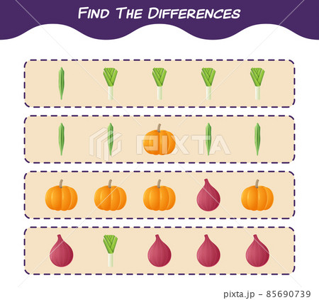 Find the differences between cartoon christmas. Searching game. Educational game for pre shool years kids and toddlers Find the differences between cartoon christmas. Searching game. Educational game for pre shool years kids and toddlers 85690739