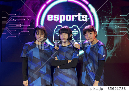 eスポーツ大会小学生チームイメージ 85691788