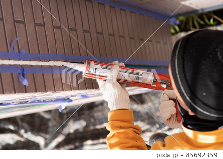 防水工事　コーキング 85692359