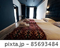 Hotel rooms. Wood finish. Beautiful nice interior 85693484