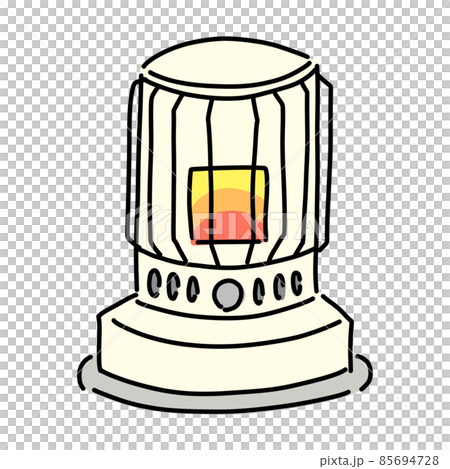 ストーブ（石油）のゆるいイラスト 85694728