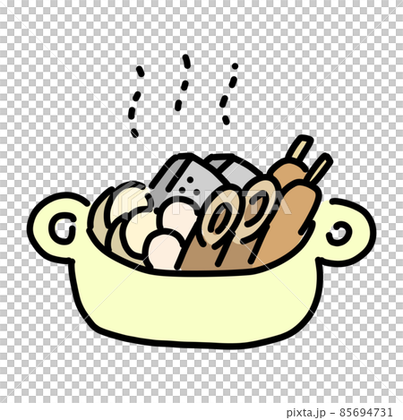 關東煮的鬆散插圖 85694731