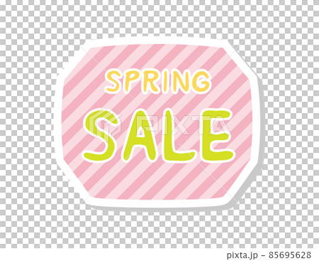 スプリングセール ベクターイラスト スプリングセール ベクターイラスト 85695628