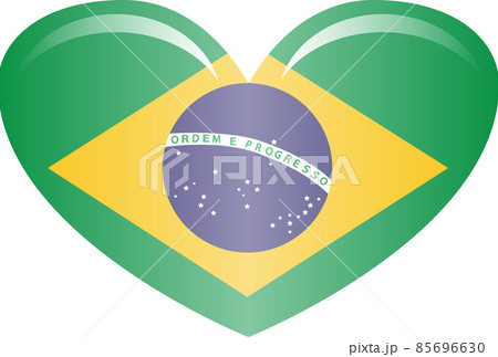 Simple flag of Brazil. Brazilian flag. Correct size, proportion colors 85696630
