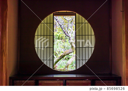 【京都の風景】雲龍院悟りの窓 85698526