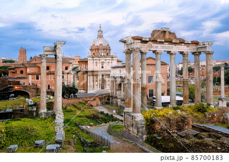 Forum romanum in Rome city, Italy Forum romanum in Rome city, Italy 85700183