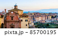 San Giuseppe church and Siena Old town, Italy 85700195