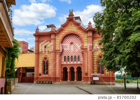Old Synagogue building in Uzhgorod, west Ukraine Old Synagogue building in Uzhgorod, west Ukraine 85700202
