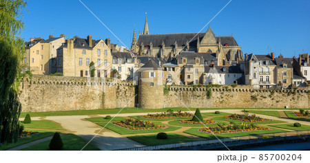 Historical Old town of Vannes, Brittany, France Historical Old town of Vannes, Brittany, France 85700204