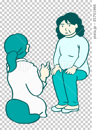 精神科檢查:無表情的精神分裂症女性 簡單 精神科檢查:無表情的精神分裂症女性 簡單 85701966