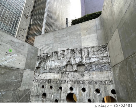 解体工事が始まる前の銀座のソニーパーク 解体工事が始まる前の銀座のソニーパーク 85702481