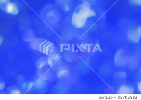 キラキラブルー　(背景素材) 85702882