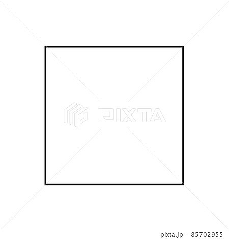 正方形のイラストのイラスト素材 [85702955] - PIXTA