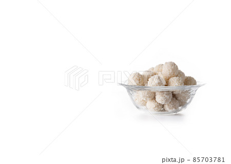 Homemade coconut balls Homemade coconut balls 85703781