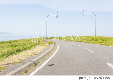 礼文島の風景 85704490