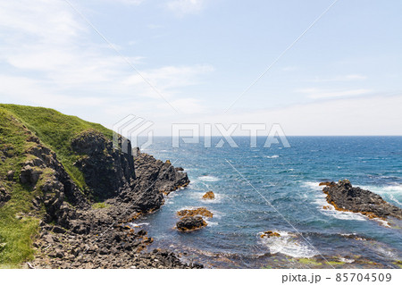 礼文島の風景 85704509