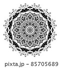 Mandala flower shape, vector design decorate for background 85705689