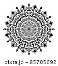 Mandala flower shape, vector design decorate for background 85705692