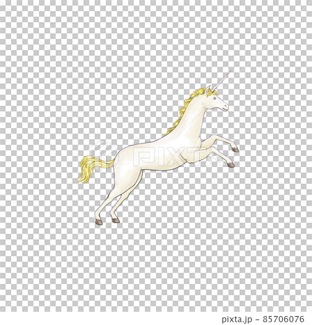 いっかくじゅう座・星座絵・冬の星座・カラー 85706076