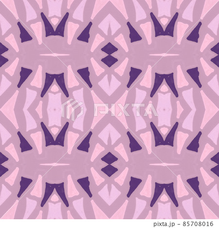 Seamless watercolor triangles pattern. Hand drawn geometric mosaic. Seamless watercolor triangles pattern. Hand drawn geometric mosaic. 85708016