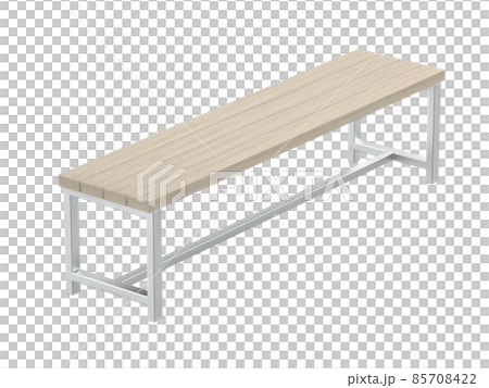 Outdoor wood bench Outdoor wood bench 85708422