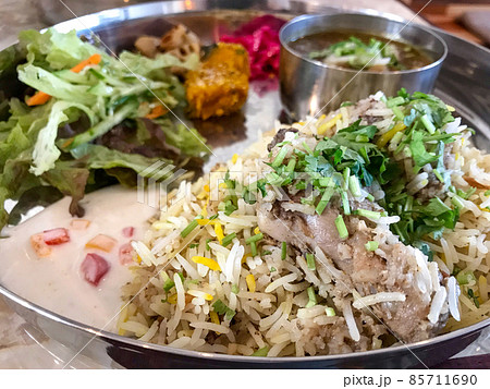 バスマティ米が美味しい!チキンビリヤニ バスマティ米が美味しい!チキンビリヤニ 85711690