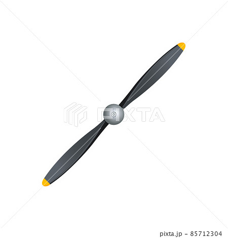 Plane blade propeller, vector airplane wood engine logo icon. Aircraft propeller fan Plane blade propeller, vector airplane wood engine logo icon. Aircraft propeller fan 85712304