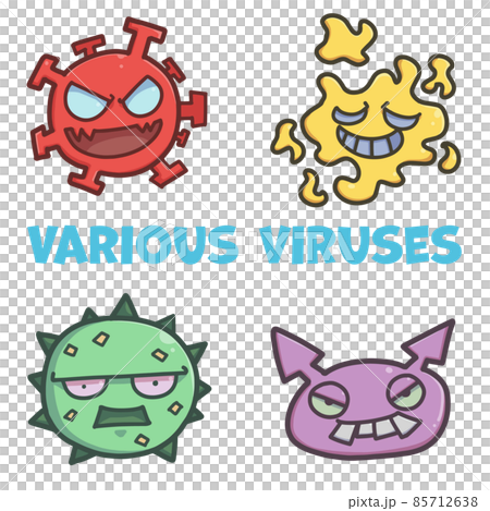 Bacteria Cute virus Bacteria Bacteria Cute virus Bacteria 85712638