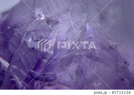 Close up of Amethyst Quartz Crystal  85713138
