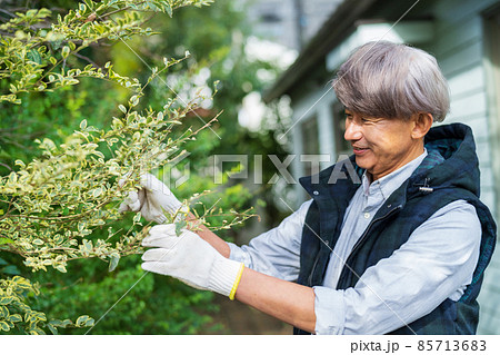 ガーデニング  ミドル  男性 85713683