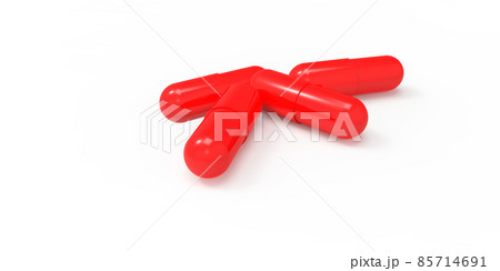 特効薬の赤い飲み薬CG 85714691