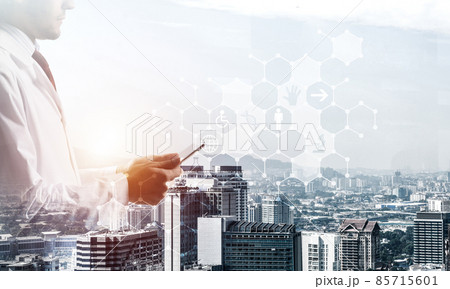 Concept of modern technologies for medical industry Concept of modern technologies for medical industry 85715601