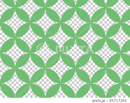 Traditional cloisonne pattern background material, Japanese green 85717262