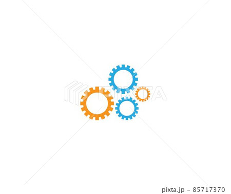 Gear symbol vector icon Gear symbol vector icon 85717370