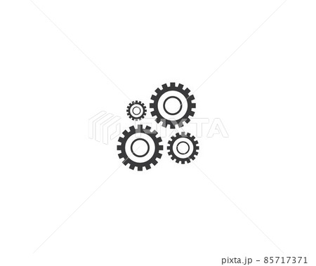 Gear symbol vector icon Gear symbol vector icon 85717371