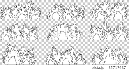 燃燒的火焰 燃燒的爆炸 火 85717687