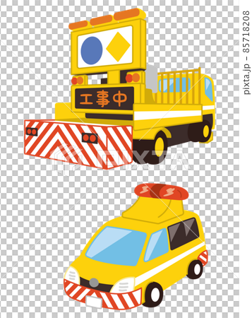 道路パトロールカー　サインカー 85718208