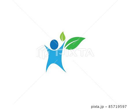 Wellnes symbol vector icon Wellnes symbol vector icon 85719597