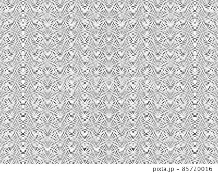 鮫小紋　シームレスな和柄の背景のベクターイラスト 85720016