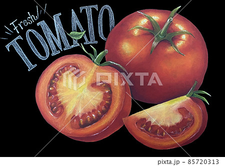 オイルパステル トマト 85720313
