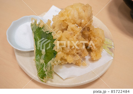 白子(真ダチ)の天ぷら 北海道の冬の味覚 白子(真ダチ)の天ぷら 北海道の冬の味覚 85722484
