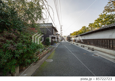 旧伊藤伝右衛門邸前の道 旧伊藤伝右衛門邸前の道 85722723
