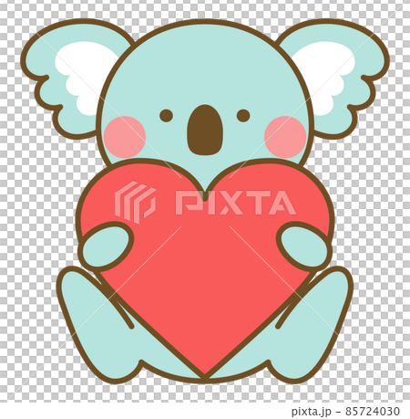 Koala with a heart Koala with a heart 85724030