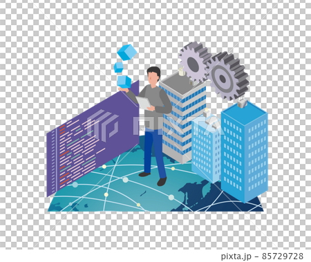 カリスマ性のあるクリエイター男性 85729728