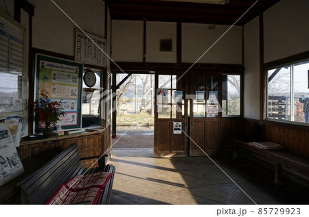 姫新線美作千代駅 駅舎(推薦産業遺産):待合室 姫新線美作千代駅 駅舎(推薦産業遺産):待合室 85729923